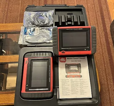 MAC Tools Mentor Touch Scout Diagnostic Scanner MRST 6250 READ DETAILS (Pair) • $249.99