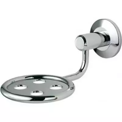 £12.75 • Buy Deleau LW09CP Wall Mounted Polished Chrome Toothbrush Holder
