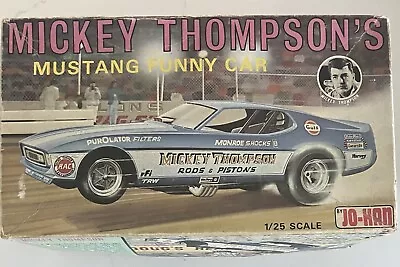 Johan Mickey Thompson Mustang Funny Car Model Kit • $36