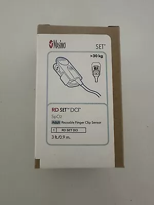 Masimo Adult Finger Sensor Red Set DCI 3Ft #4050 Brand New • $59.99
