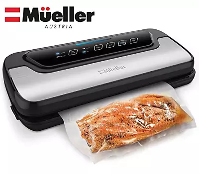 $45.42 • Buy Vacuum Sealer Machine By Mueller | Automatic Vacuum Air Sealing System For Food