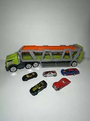 2014 Matchbox Car Hauler With 5 Vehicles Included • $15.69