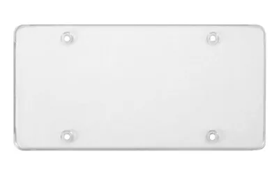 1x Car Flat License Plate Frame Cover Front Hood Rear Trunk Clear For Volvo • $23.99