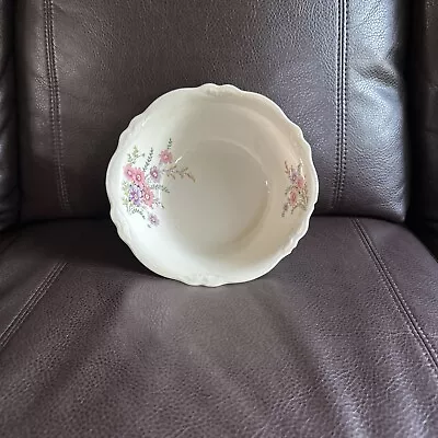 Homer Laughlin Virginia Rose Fluffy Rose Round Vegetable Serving Bowl • $5