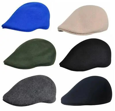KANGOL Hat 507 Seamless Wool Winter Flat Cap K0875FA Various Colours S - XL • £64.99