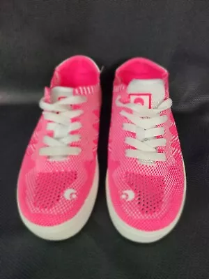 Osiris Womens Pink And White Mesh Casual/Skate Sneakers Size 5 • $20.50