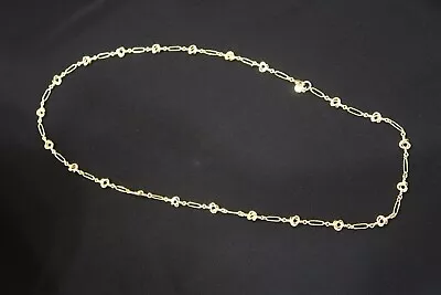 J Crew 33 Gold Tone Chain Link Fashion Necklace • $25