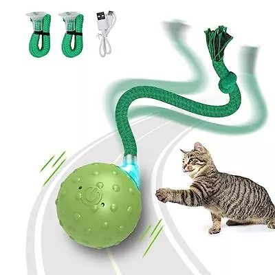 Upgrade Interactive Cat Toys Ball Motion Activated Electric Rolling Ball Toys... • $31.52