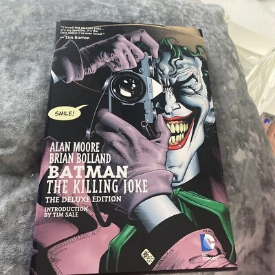£4 • Buy Batman The Killing Joke Deluxe Edition Alan Moore, Brian Bolland Hardback 2008