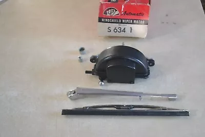 AMC CJ-5 Jeep NOS Trico Vacuum Wiper Motor 3 Year Warranty Arm & Blade Shiny • $249