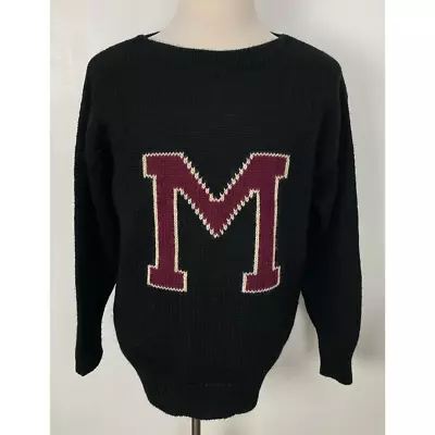 VTG Varsity Athletics Mississippi State Bulldogs College Wool Pullover Sweater L • $44.95