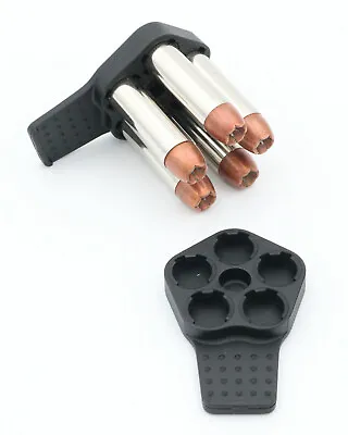 Zeta6 J-CLIP Speedloader For 5-Shot 38SP/357 Revolvers  (2 Pack) • $13.95