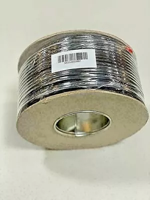 £17.95 • Buy RG59B1 Solid Copper Core PVC Cable 100M Reel Black CCTV Camera Power Uk Stock