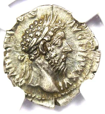 Marcus Aurelius AR Denarius Silver Roman Coin 139-161 AD - NGC Choice XF (EF) • $555.75