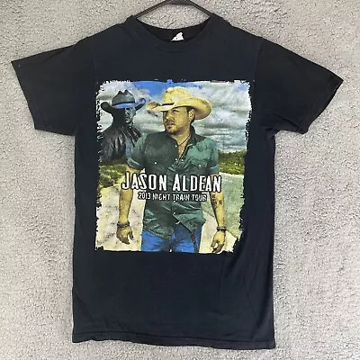 Jason Aldean Shirt Mens Small Concert Tour 2013  Jake Owen Thomas Rhett • $9