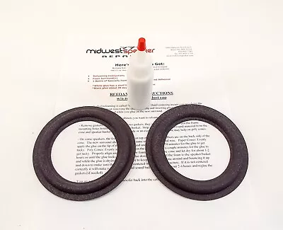 Realistic Minimus 77  5  Woofer Refoam Speaker Repair Kit - Read Description! • $22.45