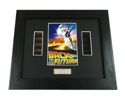 BACK TO THE FUTURE Film Cell Framed MICHAEL J FOX MOVIE MEMORABILIA GIFT • $23.63