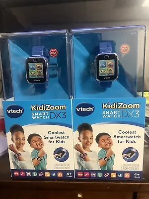 VTech KidiZoom Smartwatch DX3 For Kids Blue With One Micro-USB Cable- NEW • $37.77