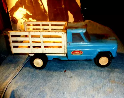 Mini Tonka Toys - Jeep Dump Stake Truck - Original-vintage • $49.99