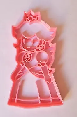 3D Printed Princess Peach Shaped Cookie Cutter / Fondant Cutter / Play Dough • £4.99