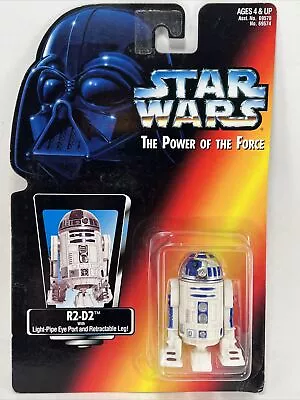 1995 Kenner STAR WARS THE POWER OF THE FORCE R2D2 Light Pipe Eye Port & Retracta • $19.99