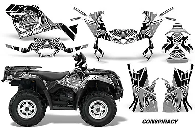 ATV Graphics Kit Decal Sticker For Can-Am Outlander 400 2009-2014 CNSPY WHT • $269.95