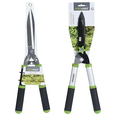 Heavy Duty Garden Grass Hedge Shrubs Topiary Soft Handle Cutting Shears Trimmers • £11.49
