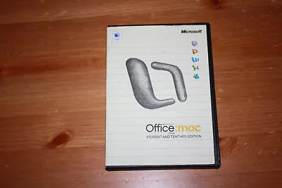 Microsoft Office: Mac 2004 Student And Teacher Edition Includes 3 Product Keys • $10