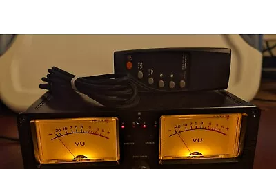 Douk Audio VU3 Dual Analog VU Meter 2-Way Amplifier/Speaker Switch • $47
