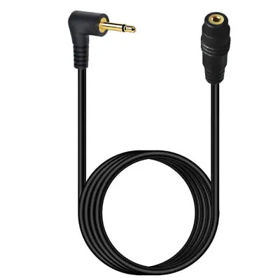 2.5mm Mini Mono Angled Male To Female Audio Extension Cable • £8.95