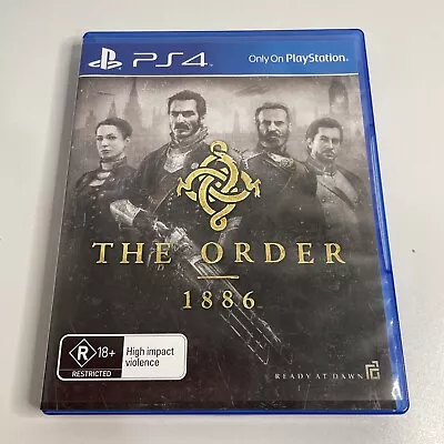 PS4 The Order 1886 Game Playstation 4  Region 4 Rated R 18+ Gaming Games  • $22.40