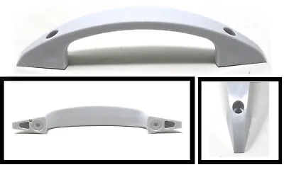 High Quality Front Fix D Style Pull Handle White Plastic 125mm 5  Door Drawer • £2.49