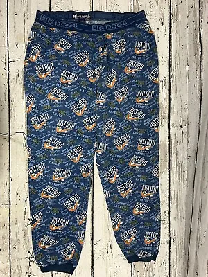 VTG Big Dogs  Just Do It Tomorrow  Men's Sleepwear Pajama Pants With Pockets - M • $30