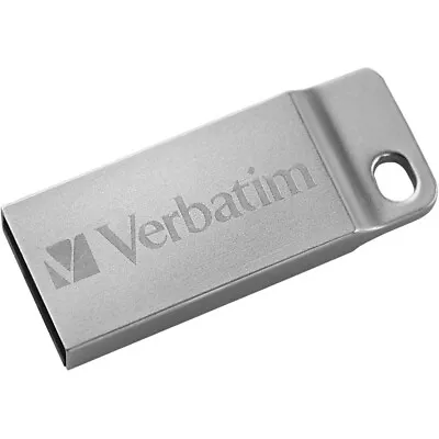 Verbatim 64GB Metal Executive USB Flash Drive - Silver • $13.26