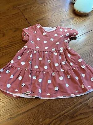 H&M Girls Twirl Cat Polka Dot Dress 6X 7 • $13