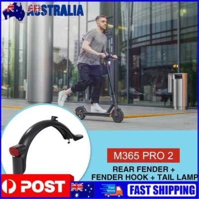 Fender For Xiaomi Scooter M365 Pro 2 1S Rear Mudguard Brake Taillight Parts Set • $14.79