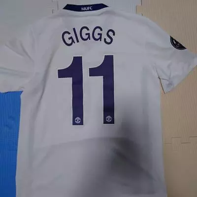 Vintage Giggs Manchester United 08/09 Away Size M Nike Soccer Jersey Official • $268.77