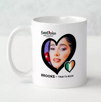 £8.99 • Buy Eurovision 2022 Ireland Brooke That's Rich Mug Eurovision Party Fathers Day Gift