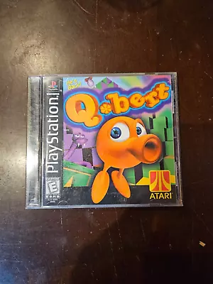 PS1 Q-Bert C.I.B. • $12