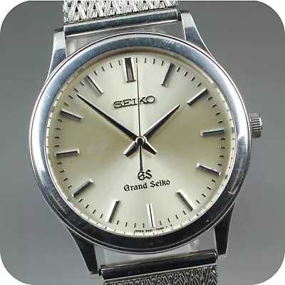 [N MINT] GRAND SEIKO 9581-7020 SBGS009 Vintage Quartz Watch Beige Silver JAPAN • $529.99