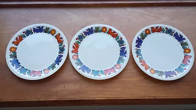 Vintage Villeroy & Boch ACAPULCO 8  Salad Plates X3 • $12.98