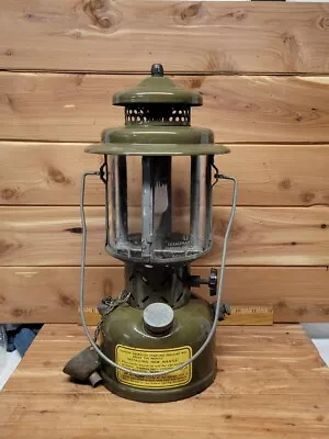 1958 Coleman US Military Quadrant Globe Lantern + Funnel Tool & Parts • $79.99