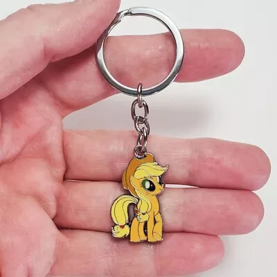 My Little Pony Applejack Charm Keychain Or Dog Cat Collar Bag Backpack Jewelry • $5.99