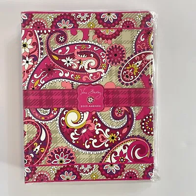 Vera Bradley 2013 Agenda Planner Binder Notebook 7”x9” Paisley Plaid • $14