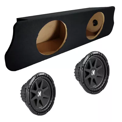 Custom Car Ford Mustang 94-04 Coupe Dual 12  Kicker C12 Comp Sub Woofer Box • $285.95