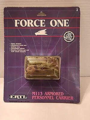 Vintage 1988 ERTL Die-Cast Force One Military M113 Armored Personnel Carrier • $8.95