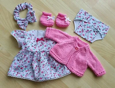 £11.99 • Buy My First Baby Annabell/14 Inch Doll 5 Piece Pink Roses Dress Set (85)