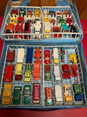 Vintage 1982 Zee Toys 48 Car Collectors Case W 49 Vintage Cars Matchbox ETC! • $55.99