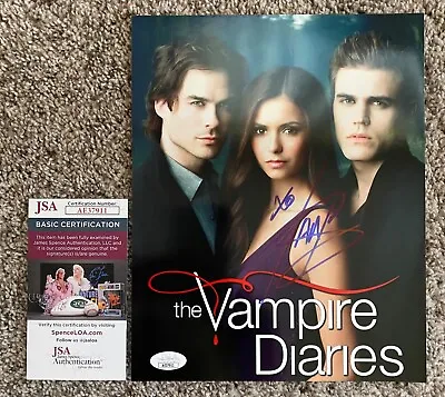 Ian Somerhalder Hot Sexy Vampire Diaries Damon Salvatore Signed 8x10 Photo JSA • $69.99