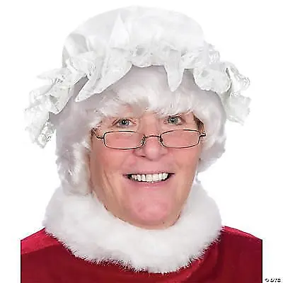 Adult White Mob Mop Cap Pioneer Colonial Betsy Ross Costume Hat Ae6951 • $14.99